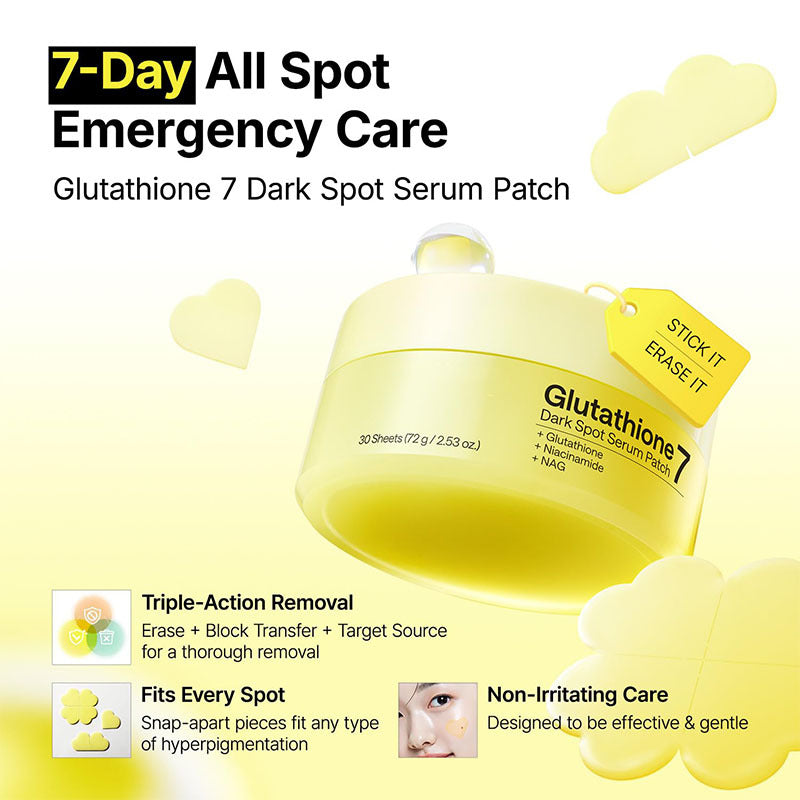 Glutathione 7 Dark Spot Serum Patch | Niacinamide + NAG