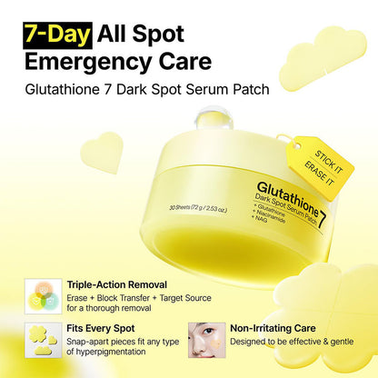Glutathione 7 Dark Spot Serum Patch | Niacinamide + NAG