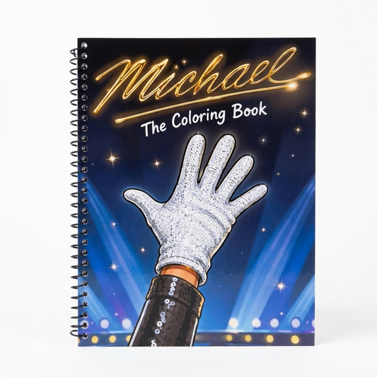 The King of Pop Coloring Book: Iconic Moments